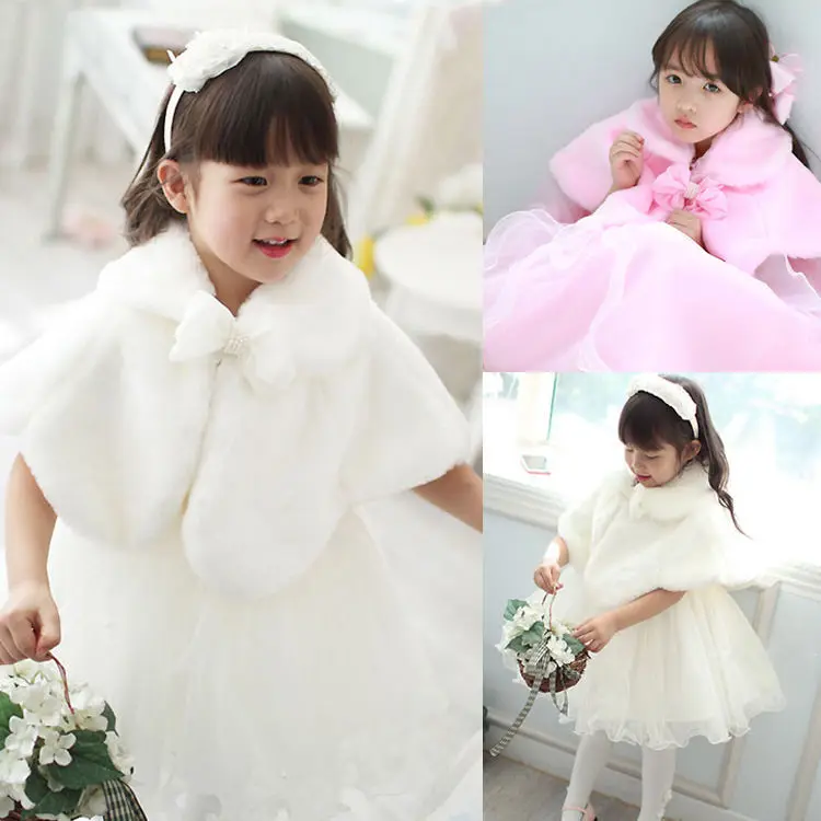 Helen115 Pretty Kid Baby Girls Solid White Faux Fur Cape Wrap Shrug Shawl Coat 2-13years
Helen115 Pretty Kid Baby Girls Solid White Faux Fur Cape Wrap Shrug Shawl Coat 2-13years