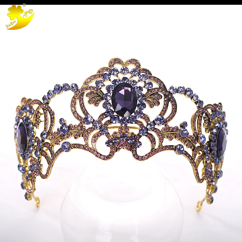 Xinyun Fashion Wedding Dress Hair Accessory Crown Baroque Headdress Vintage Rhinestone Girls Decorations On The Head Tiara
Xinyun Fashion Wedding Dress Hair Accessory Crown Baroque Headdress Vintage Rhinestone Girls Decorations On The Head Tiara