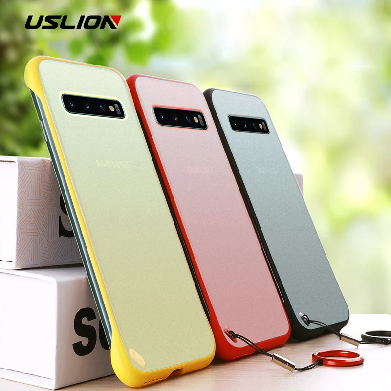 USLION Luxury Ultra Slim Frameless Transparent Scrub Matte Hard PC Phone Cases For Samsung S10 S10 Plus Back Cover Cases
USLION Luxury Ultra Slim Frameless Transparent Scrub Matte Hard PC Phone Cases For Samsung S10 S10 Plus Back Cover Cases