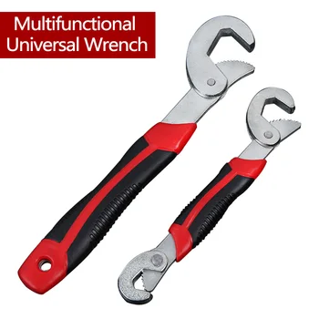 Hand Tools Multi-Function Universal Wrench Adjustable Grip Wrench set 9-32mm ratchet wrench Spanner hand tools 2Sizes
Hand Tools Multi-Function Universal Wrench Adjustable Grip Wrench set 9-32mm ratchet wrench Spanner hand tools 2Sizes