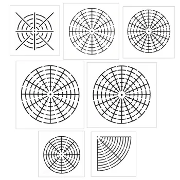 7PCS Mandala Dotting Painting Stencils Templates Tools with Black Cardboards for Wood Rocks Fabrics Wall Art
7PCS Mandala Dotting Painting Stencils Templates Tools with Black Cardboards for Wood Rocks Fabrics Wall Art