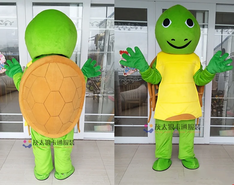 High Quality Cartoon Turtle Mascot Costumes Tortoise Cuckold Mascot Walking Actor Festival Costume Adult Size Halloween Dress
High Quality Cartoon Turtle Mascot Costumes Tortoise Cuckold Mascot Walking Actor Festival Costume Adult Size Halloween Dress