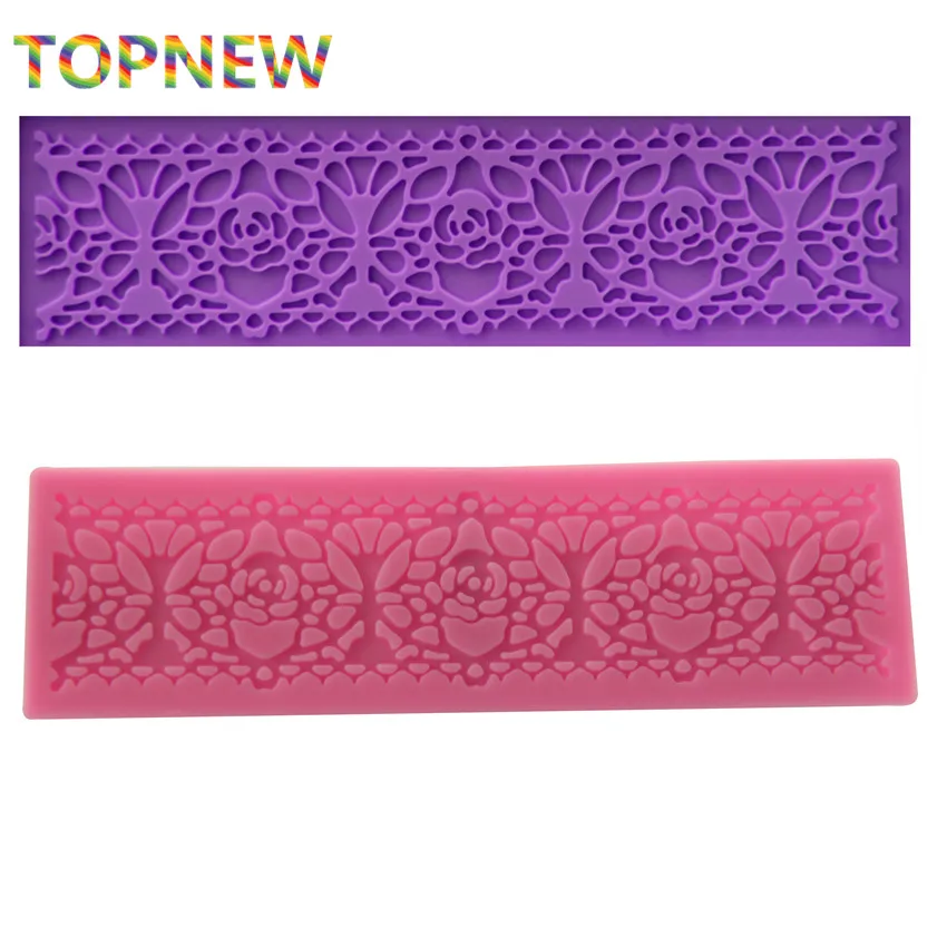 Fondant Cake Lace Silicone Mold Sugarcraft Cake Decoration Rose Tools Repeat Border Swag Icing Silicone mould Cupcake Mat C3055
Fondant Cake Lace Silicone Mold Sugarcraft Cake Decoration Rose Tools Repeat Border Swag Icing Silicone mould Cupcake Mat C3055