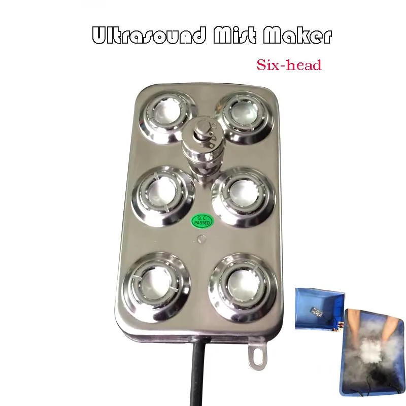 6 Heads Air Humidifier Ultrasound Mist Maker Industrial Humidifier Stainless Steel
6 Heads Air Humidifier Ultrasound Mist Maker Industrial Humidifier Stainless Steel
