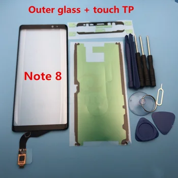 Touch Screen Glass Digitizer Panel Lens +TP with touch flex cable Sensor Glass For Samsung Galaxy Note 8 N950 N950F N9500
Touch Screen Glass Digitizer Panel Lens +TP with touch flex cable Sensor Glass For Samsung Galaxy Note 8 N950 N950F N9500