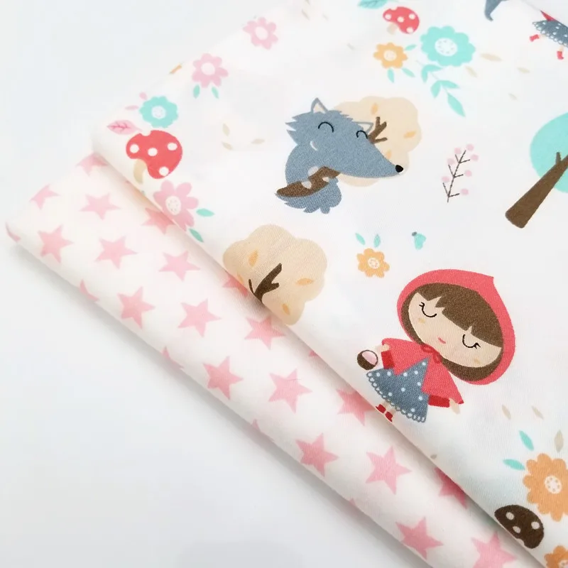 Childish Style Cotton Twill Fabric Cute Star Printing 100% Cotton Sewing Quilting Patchwork Cloth Material Fabric For Baby
Childish Style Cotton Twill Fabric Cute Star Printing 100% Cotton Sewing Quilting Patchwork Cloth Material Fabric For Baby