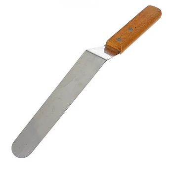New Arrive 25cm Cake Cream Icing Spatula Butter Smoother Blade Angled Flat Scraper Smoothing Tool
New Arrive 25cm Cake Cream Icing Spatula Butter Smoother Blade Angled Flat Scraper Smoothing Tool