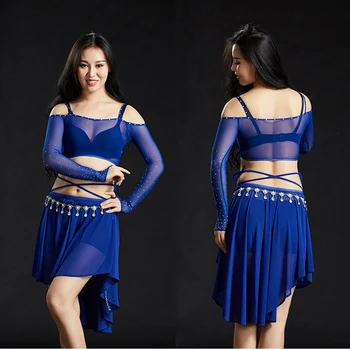 2018 Dancewear Belly Dance Clothing Women Modal Outfits Bellydance Costume Set Top Skirt with Shorts Complimentary Safety Pants
2018 Dancewear Belly Dance Clothing Women Modal Outfits Bellydance Costume Set Top Skirt with Shorts Complimentary Safety Pants