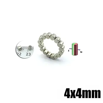 50pcs Diametrically Magnetized Disc 4x4 mm High Temperature Magnets 150 degree NdFeB Rod Mini Precision Cylinder High Quality
50pcs Diametrically Magnetized Disc 4x4 mm High Temperature Magnets 150 degree NdFeB Rod Mini Precision Cylinder High Quality