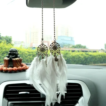 LEEPEECar Mirror Hanging Pendant Car Ornament Handmade Dreamcatcher Gifts Car-styling Dream Catch Wind Chimes Feather Decoration
LEEPEECar Mirror Hanging Pendant Car Ornament Handmade Dreamcatcher Gifts Car-styling Dream Catch Wind Chimes Feather Decoration