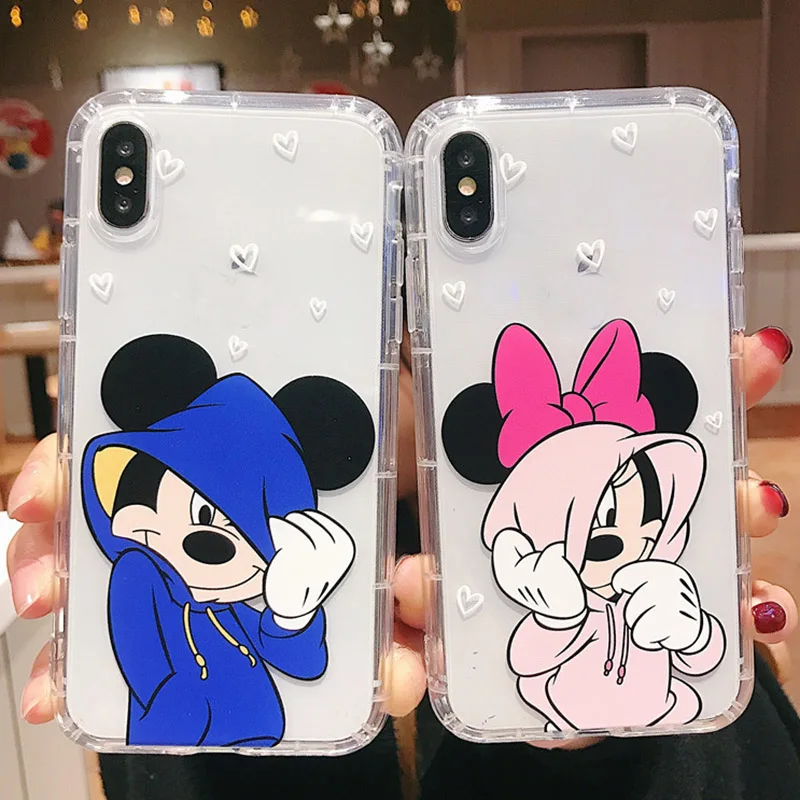 Cartoon Disneys Mickey Minnie Mouse clear Case For iPhone 6 6s 8 X 7 Plus XR XS MAX Cover Cute Donald Daisy Duck Soft TPU Clear
Cartoon Disneys Mickey Minnie Mouse clear Case For iPhone 6 6s 8 X 7 Plus XR XS MAX Cover Cute Donald Daisy Duck Soft TPU Clear