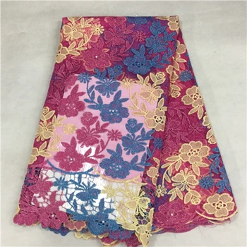 Pink color stones french lace fabric.African embroidered tulle lace fabric for Nigeria wedding dress
Pink color stones french lace fabric.African embroidered tulle lace fabric for Nigeria wedding dress
