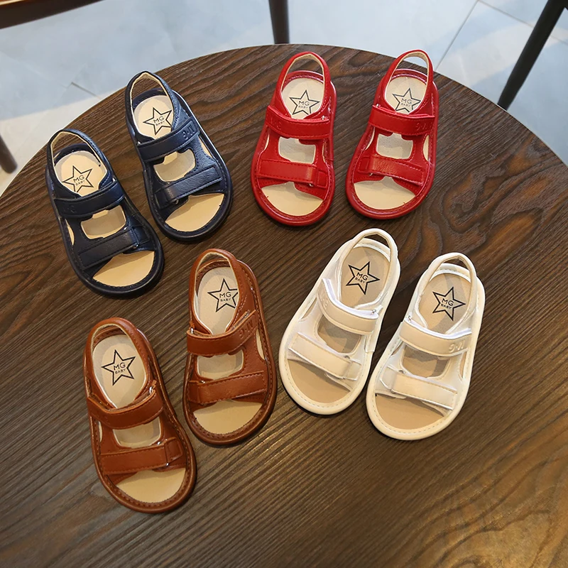 2019 Kids Beach Sandals with 2 Hook & Loop , solid Foot-protect Shoes with Flat Soft Comfortable thick Bottom, for Boys & Girls
2019 Kids Beach Sandals with 2 Hook & Loop , solid Foot-protect Shoes with Flat Soft Comfortable thick Bottom, for Boys & Girls