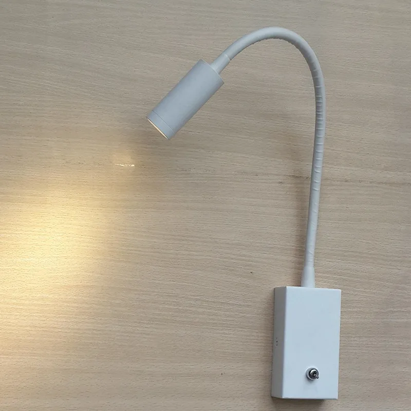 Topoch Lamp Wall LED for Task Reading Switch on/off Flexible Arm 360mm Matte White 200LM 3W LED Aluminium Housing
Topoch Lamp Wall LED for Task Reading Switch on/off Flexible Arm 360mm Matte White 200LM 3W LED Aluminium Housing