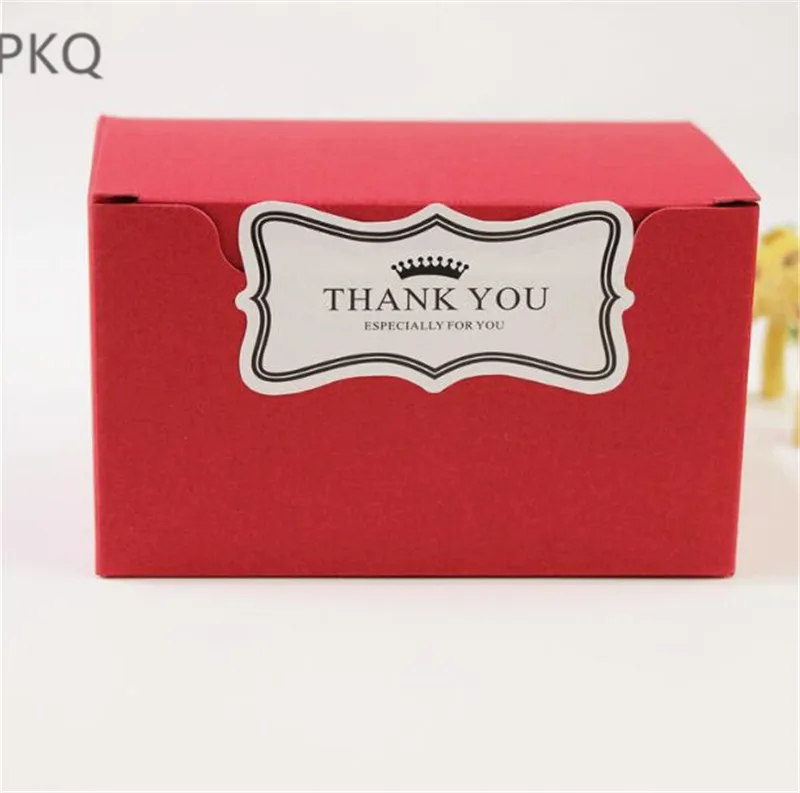 20pcs 10x6x6cm black gift box kraft paper packaging boxes for