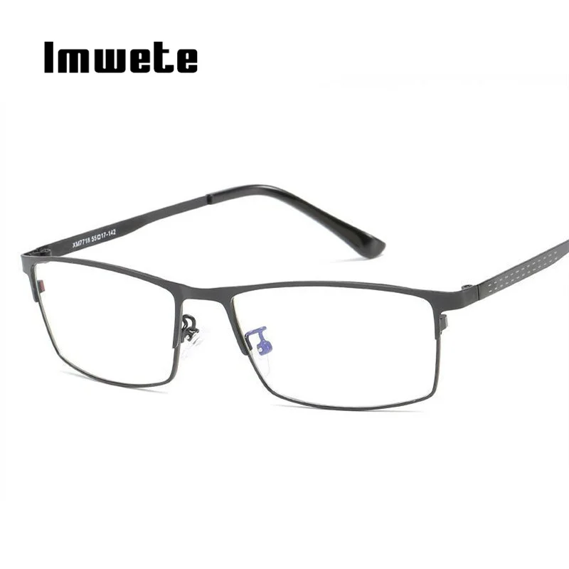 Imwete Bussiness Glasses Frame Men Metal Anti Blue Rays Computer Eyeglasses Goggles Radiation resistant Optical Eyewear
Imwete Bussiness Glasses Frame Men Metal Anti Blue Rays Computer Eyeglasses Goggles Radiation resistant Optical Eyewear