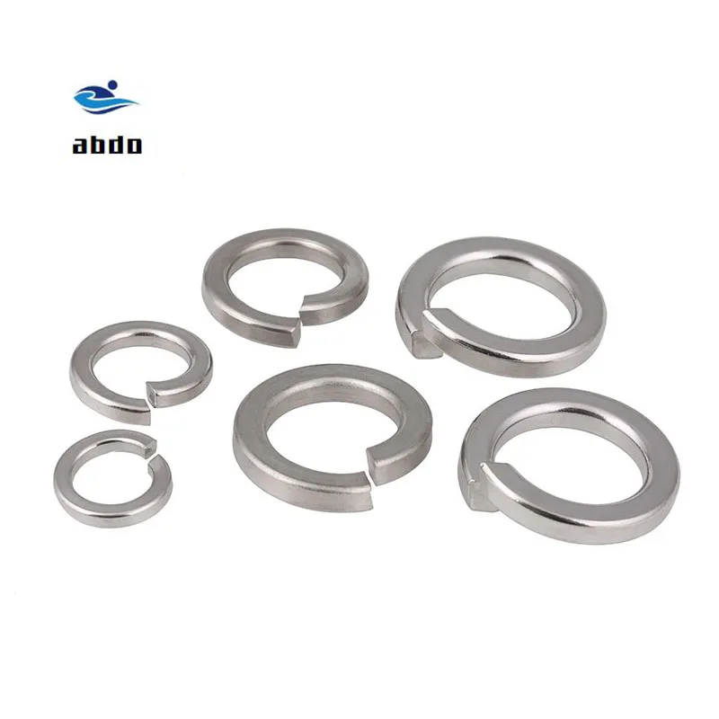 200pcs GB93 M1.6 M2 M2.5 M3 M4 M5 M6 M8 M10 M12 M14 M16 M18 M20 M22 304 Stainless Steel Spring Washer Split Lock Washers
200pcs GB93 M1.6 M2 M2.5 M3 M4 M5 M6 M8 M10 M12 M14 M16 M18 M20 M22 304 Stainless Steel Spring Washer Split Lock Washers
