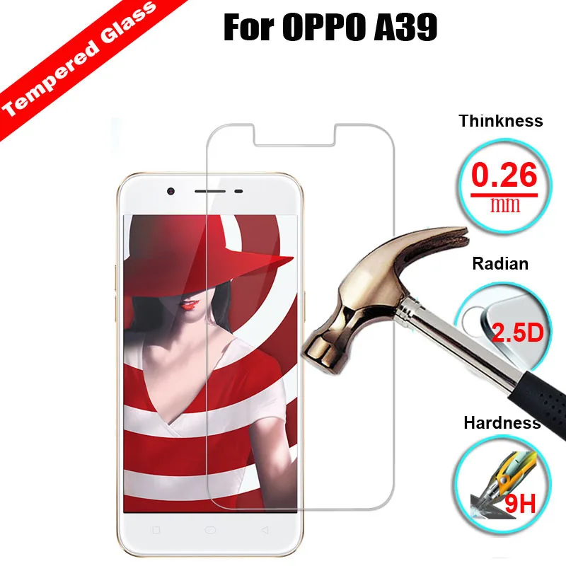 0 3 мм 9H 2.5D Закаленное стекло для OPPO A39/A77/F1 A35/F3 Plus 6 0/F3 5 5/Find 9/R11/R11 Plus/R11S глянцевая