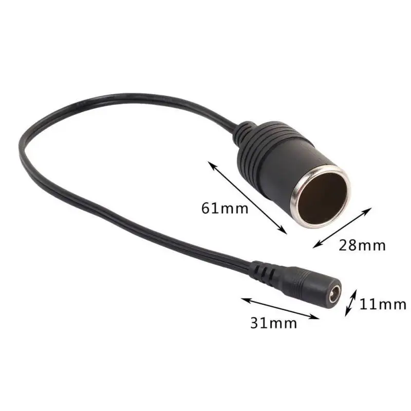 EDAL 12v 24V Female Car Cigarette Lighter to DC 5521 Female Power Adapter Charger Cable Female Socket Plug Connector Adapter
EDAL 12v 24V Female Car Cigarette Lighter to DC 5521 Female Power Adapter Charger Cable Female Socket Plug Connector Adapter