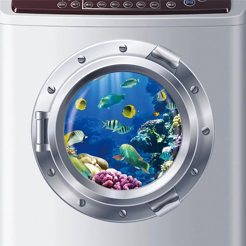 Under Sea World Colorful Coral Fish Submarine Portholes Wall Stickers Room Decor Diy Peel And Stick 3d Window Wall Decals Art
Under Sea World Colorful Coral Fish Submarine Portholes Wall Stickers Room Decor Diy Peel And Stick 3d Window Wall Decals Art