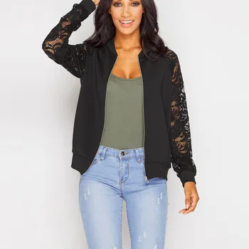 Casaco Sale Jaqueta Feminina Bomber An Women's Free Shipping 2020 Solid Color Stitching Long-sleeved Openwork Coat Women
Casaco Sale Jaqueta Feminina Bomber An Women's Free Shipping 2020 Solid Color Stitching Long-sleeved Openwork Coat Women
