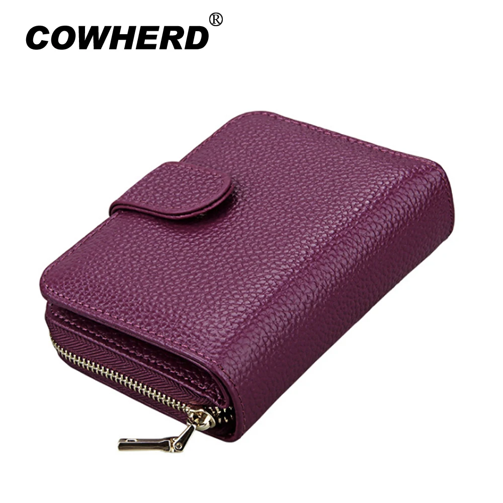 High Fashion Multi-card RFID Wallet Multi-functional Genuine Leather Purse ID Card Holder Credit Card Cover Unisex Card Pocket
High Fashion Multi-card RFID Wallet Multi-functional Genuine Leather Purse ID Card Holder Credit Card Cover Unisex Card Pocket