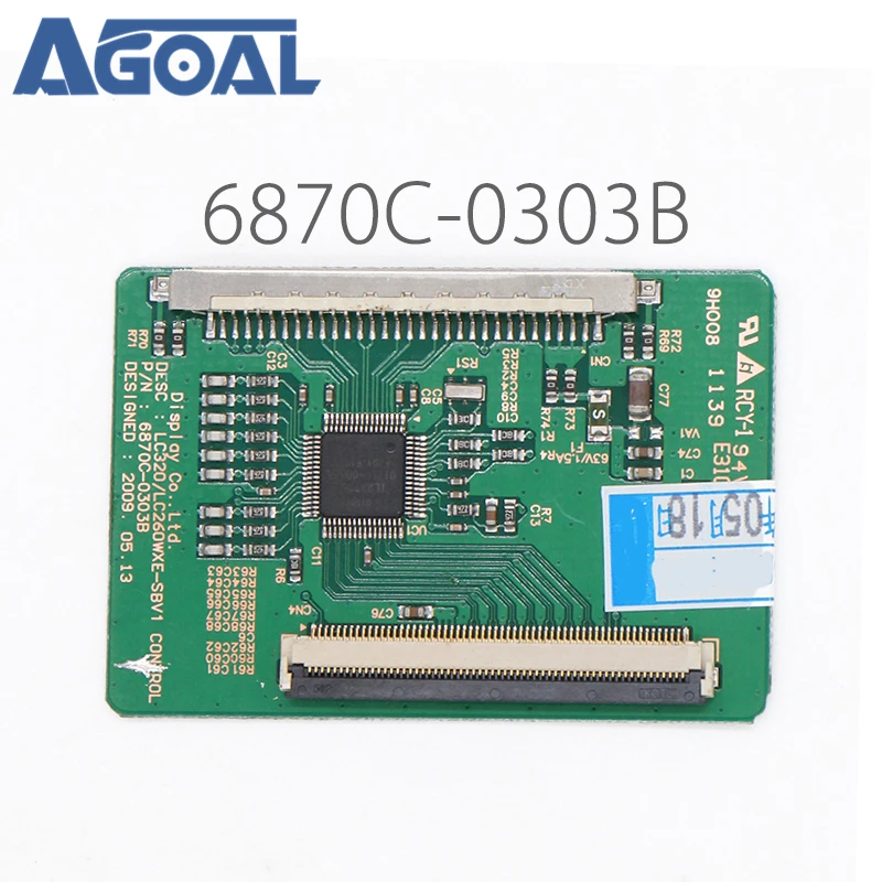 LC32HS62B LC32FS82 Logic Board 6870C-0303B For LC320WXE Panel For LED TV Controller Board T-con Control Converter 
LC32HS62B LC32FS82 Logic Board 6870C-0303B For LC320WXE Panel For LED TV Controller Board T-con Control Converter