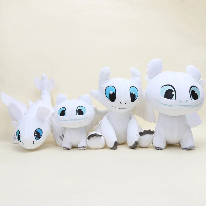 15cm-35cm How To Train Your Dragon 3 Plush Doll Toothless Night Fury Girlfriend white Dragon Light Fury Plush Stuffed Dolls
15cm-35cm How To Train Your Dragon 3 Plush Doll Toothless Night Fury Girlfriend white Dragon Light Fury Plush Stuffed Dolls