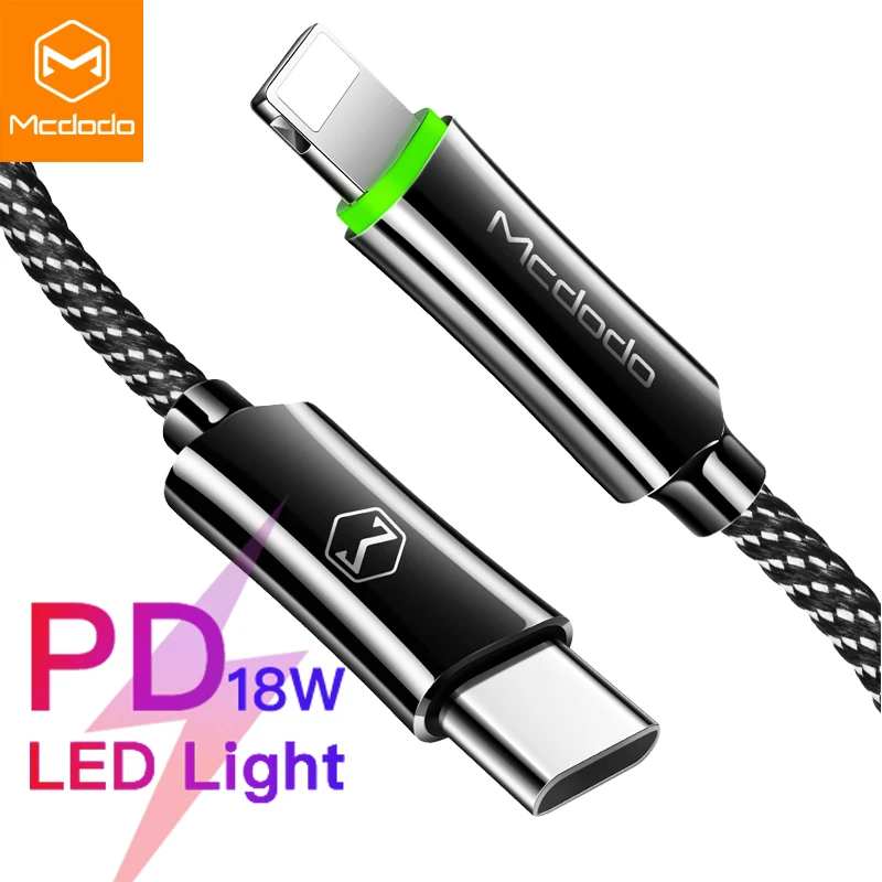 Mcdodo USB C PD 18W Fast Charging Cable Type C to For Lightning 2A Charger Data USB-C to For iPhone XR XS Max X PD ISO 12 Cable
Mcdodo USB C PD 18W Fast Charging Cable Type C to For Lightning 2A Charger Data USB-C to For iPhone XR XS Max X PD ISO 12 Cable