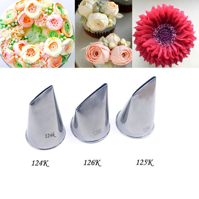 3 Pcs/set Rose Petals Stainless Steel Icing Piping Nozzles Fondant Cake Decorating Pastry Sets Tools Bakeware
3 Pcs/set Rose Petals Stainless Steel Icing Piping Nozzles Fondant Cake Decorating Pastry Sets Tools Bakeware