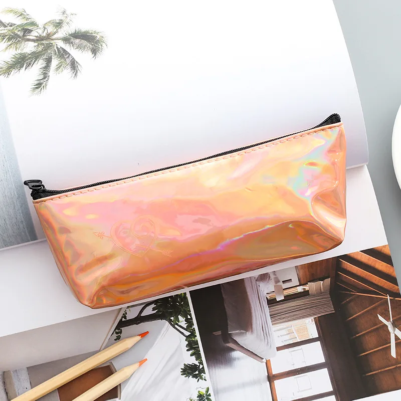 Iridescent Laser Pencil Case Quality Plastic Pencil Bag School Supplies Stationery Gift Cute Pencil Box Pencil Pouches
Iridescent Laser Pencil Case Quality Plastic Pencil Bag School Supplies Stationery Gift Cute Pencil Box Pencil Pouches