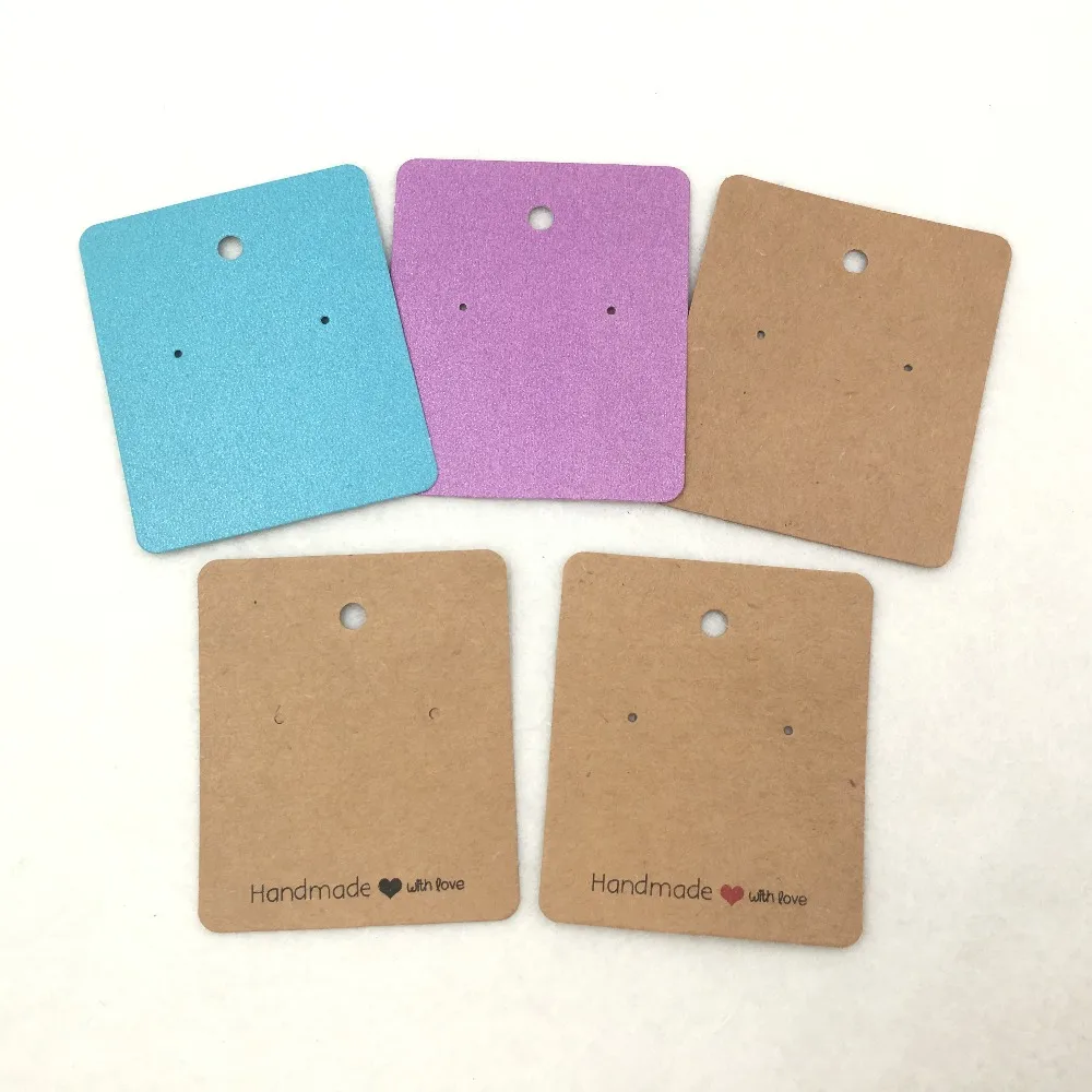 100pcs Kraft Paper Handmade with Love Earring Cards,7*6cm New Style Jewelry Accessory Displays Cards,Earring Packing Paper Card
100pcs Kraft Paper Handmade with Love Earring Cards,7*6cm New Style Jewelry Accessory Displays Cards,Earring Packing Paper Card