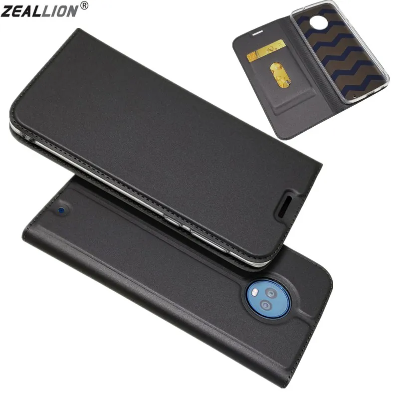 ZEALLION для Motorola Moto G5 G5s Plus G6 2018 Роскошный тонкий Чехол-книжка из искусственной кожи с