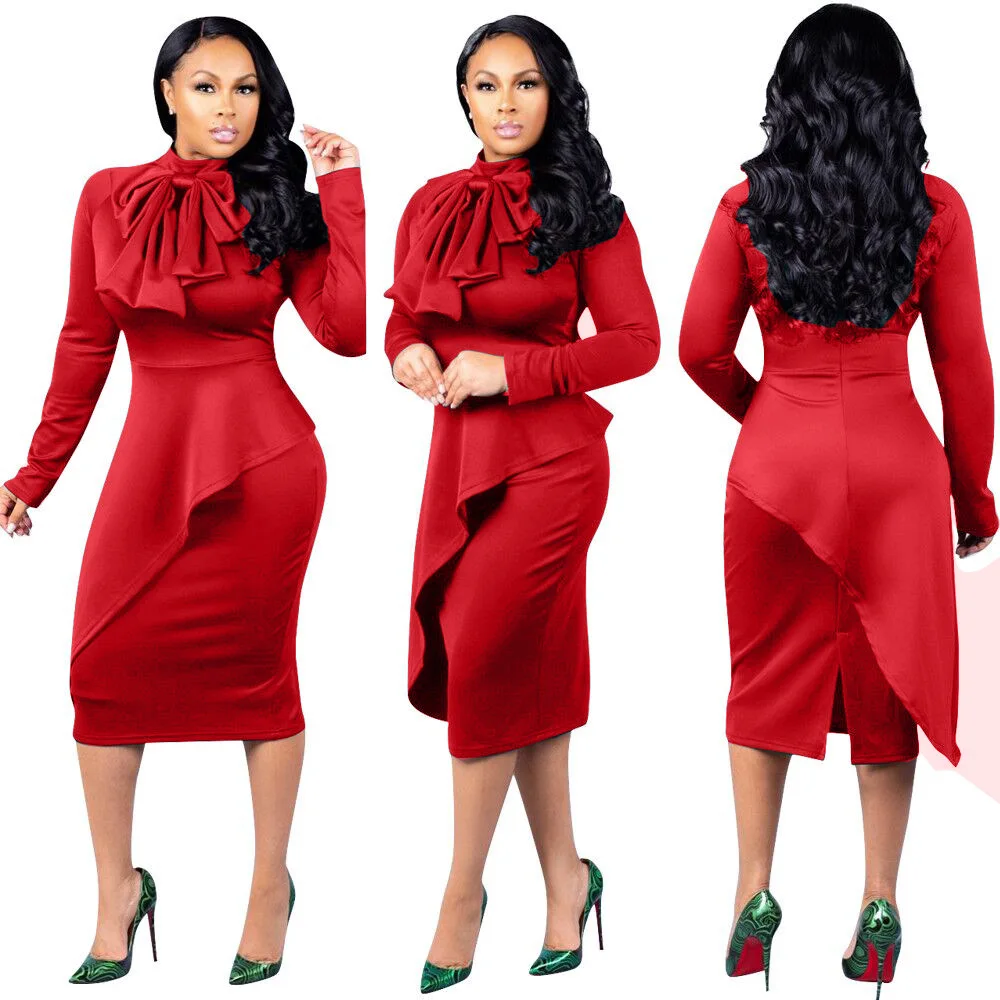 New Africa style fashionable plus-size pure color women's dress size S TO XXXL HG982
New Africa style fashionable plus-size pure color women's dress size S TO XXXL HG982