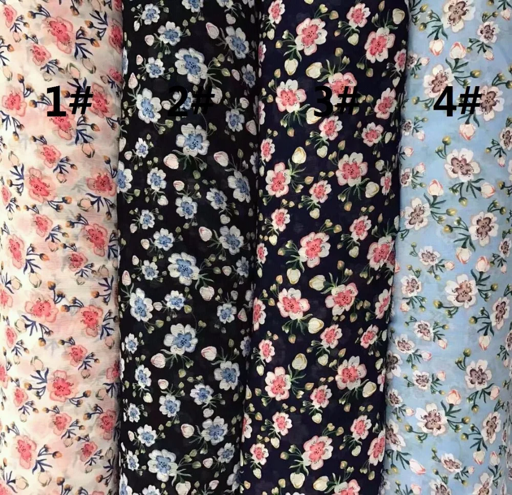 150cm width Chiffon crepe fabric small flowers pattern can see through for skirt suit-dress headband CH-7507
150cm width Chiffon crepe fabric small flowers pattern can see through for skirt suit-dress headband CH-7507