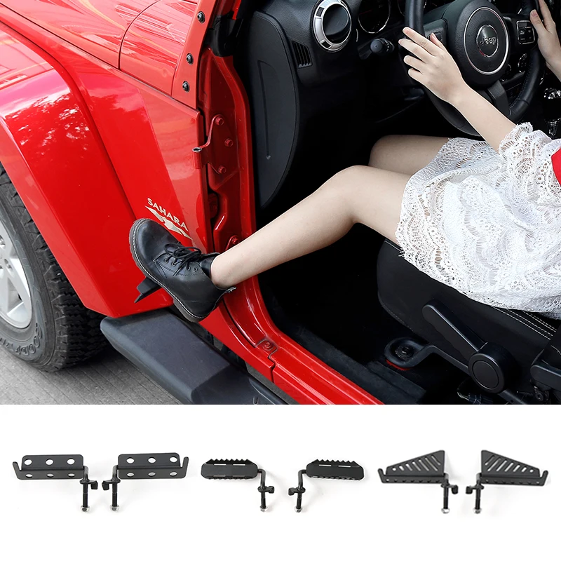 MOPAI Car Exterior Side Door Foot Pegs Pedal Metal Foot Rest Pedals Plate for Jeep Wrangler JK JL Car Accessories Styling
MOPAI Car Exterior Side Door Foot Pegs Pedal Metal Foot Rest Pedals Plate for Jeep Wrangler JK JL Car Accessories Styling