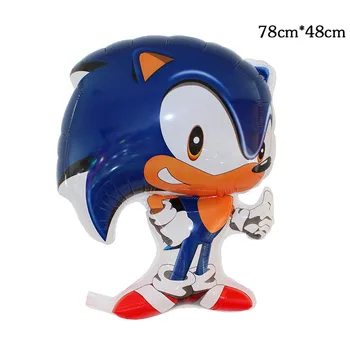 Sonic the Hedgehog Balloons Super Hero Sega Game Fans Foil Balloon Boy Girl Happy Brithday Party balloons decoration supplies
Sonic the Hedgehog Balloons Super Hero Sega Game Fans Foil Balloon Boy Girl Happy Brithday Party balloons decoration supplies