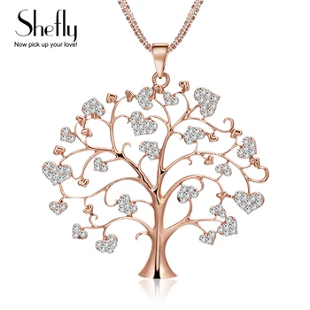 Women's Tree of Life Pendant Necklaces Female Europe Long Sweater Chain Statement Necklace Luxury Jewelry Accessories Gift 2020
Women's Tree of Life Pendant Necklaces Female Europe Long Sweater Chain Statement Necklace Luxury Jewelry Accessories Gift 2020