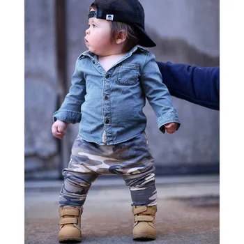 Toddler Boy Clothes 2019 Hot-selling 2pcs Kids Cool Baby Boy Kid Long Sleeve Shirt Tops + Camouflage Pants Outfits Set bebes
Toddler Boy Clothes 2019 Hot-selling 2pcs Kids Cool Baby Boy Kid Long Sleeve Shirt Tops + Camouflage Pants Outfits Set bebes