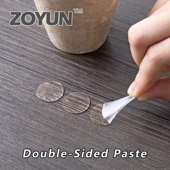 ZOYUN 70Pcs silicone Double-sided flex Scotch sticky tape Adhesive Round Glue Seamless No Trace Waterproof double face adhesif
ZOYUN 70Pcs silicone Double-sided flex Scotch sticky tape Adhesive Round Glue Seamless No Trace Waterproof double face adhesif