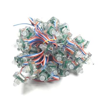 2000pcs DC5V 12mm WS2811 Square Pixel Module Diffused Digital WS2811 Full Color RGB LED String IP68 Waterproof
2000pcs DC5V 12mm WS2811 Square Pixel Module Diffused Digital WS2811 Full Color RGB LED String IP68 Waterproof
