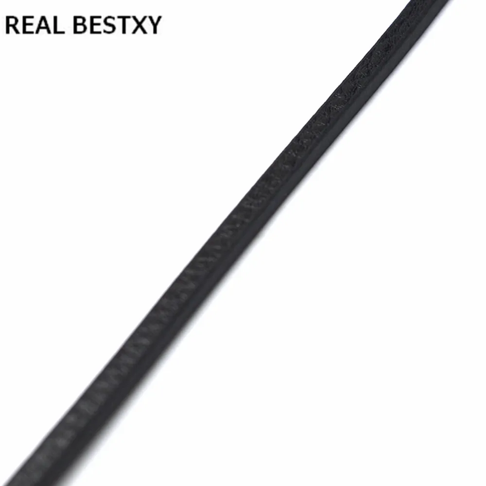 Натуральный BESTXY 1 м/лот супер волоконный 4*3 мм кожаный шнур для самостоятельного