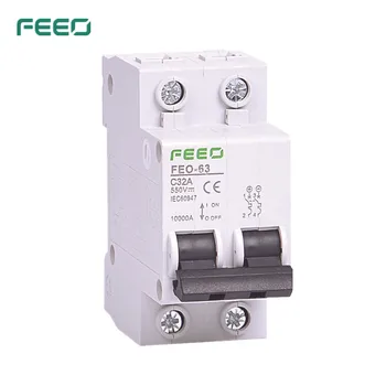 FEEO 2P 6A/10A/16A/20A/25A/32A/40A/50A/63A DC 550V Circuit breaker MCB Solar Energy Photovoltaic PV
FEEO 2P 6A/10A/16A/20A/25A/32A/40A/50A/63A DC 550V Circuit breaker MCB Solar Energy Photovoltaic PV
