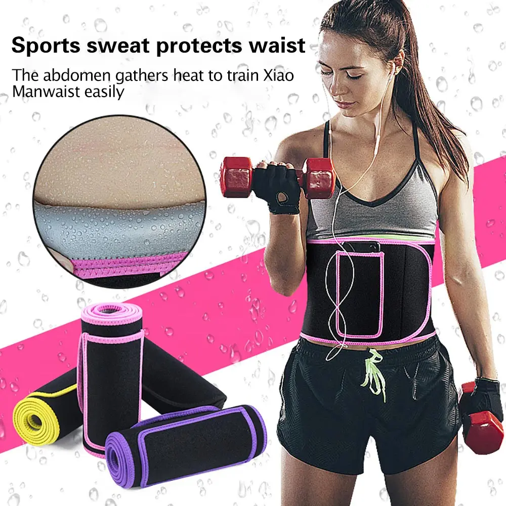 FDBRO Sweat Belt Adjustable Elastic Waist Trimmer Gym Weight Belt Sweat Enhancer for Women Waist Support Training Slimming
FDBRO Sweat Belt Adjustable Elastic Waist Trimmer Gym Weight Belt Sweat Enhancer for Women Waist Support Training Slimming