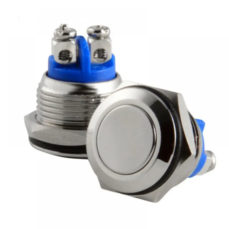 12mm Metal Push Button Switch IP67 Waterproof press button Self-reset 1NO Stainless Steel Metal Push Switch
12mm Metal Push Button Switch IP67 Waterproof press button Self-reset 1NO Stainless Steel Metal Push Switch