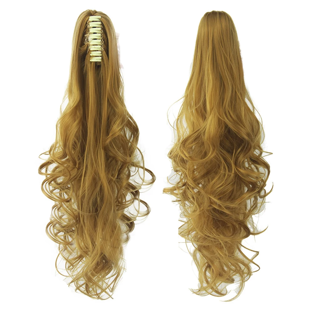 Feibin Pony tail Hair For Women Claw Clip In Hair Extensions Synthetic Drawstring Wave Hairpiece 24 inch 60cm yw592
Feibin Pony tail Hair For Women Claw Clip In Hair Extensions Synthetic Drawstring Wave Hairpiece 24 inch 60cm yw592