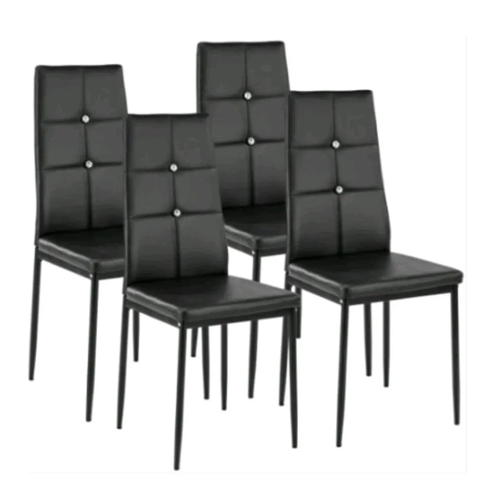 4pcs/set Dining Chairs High Back High Backrest Dining Room Kitchen Breakfast Seat Chair Home Ergonomic Decorative Furniture
4pcs/set Dining Chairs High Back High Backrest Dining Room Kitchen Breakfast Seat Chair Home Ergonomic Decorative Furniture