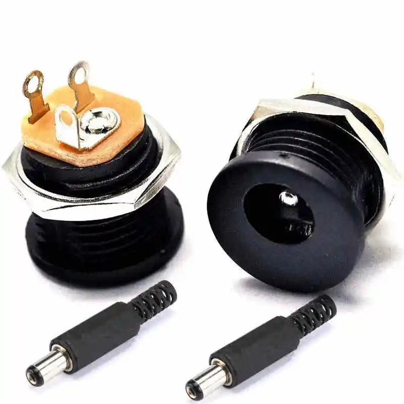 TZT 10Pcs DC-022 5.5-2.1 / 5.5 x 2.1mm DC Power Socket/ DC Connector Panel Mounting DC022
TZT 10Pcs DC-022 5.5-2.1 / 5.5 x 2.1mm DC Power Socket/ DC Connector Panel Mounting DC022