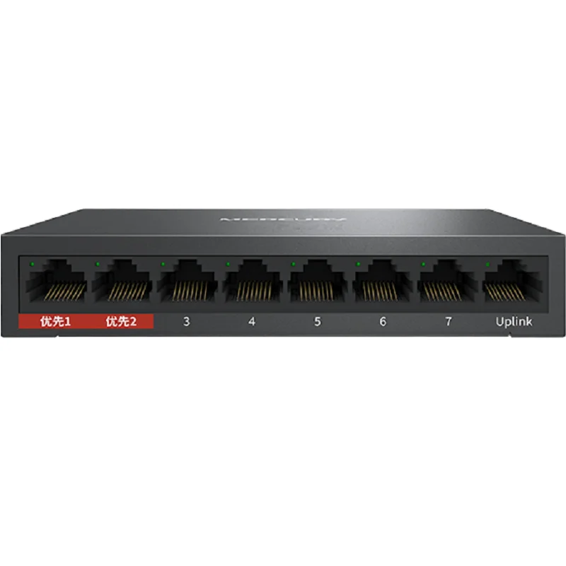 8 ports 1000Mbps data Switch Plug&Play, MCS1508D, NVR Camera Network Switch, Mini Desktop Ethernet Network Switch of CCTV Camera
8 ports 1000Mbps data Switch Plug&Play, MCS1508D, NVR Camera Network Switch, Mini Desktop Ethernet Network Switch of CCTV Camera