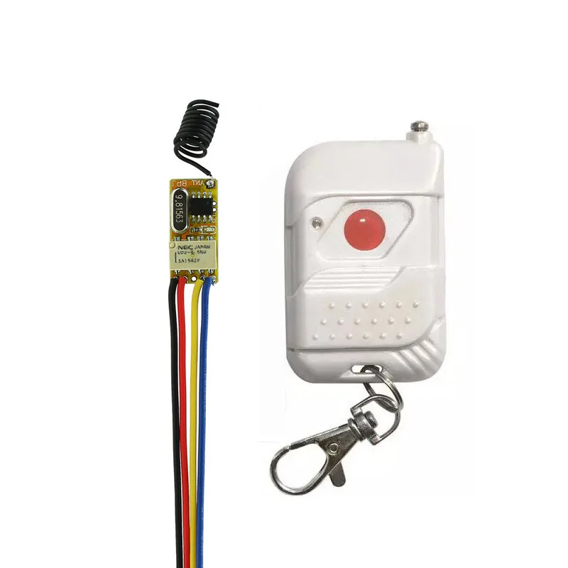 DC3V --DC12V Mini Relay Wireless Remote Control Switch Power LED Lamp Controller Micro Receiver Transmitter System
DC3V --DC12V Mini Relay Wireless Remote Control Switch Power LED Lamp Controller Micro Receiver Transmitter System